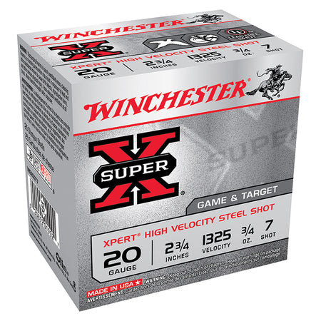 Winchester 20 Gauge Shotgun Shells  #7 3/4 oz 2.75 in