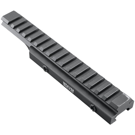 Weaver Flat Top AR-15 Riser Rail Matte 20 MOA 6061-T6 Aluminum