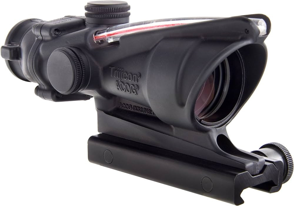 Trijicon ACOG 4x32mm Red Horseshoe Dot M855 Reticle Rifle Scope