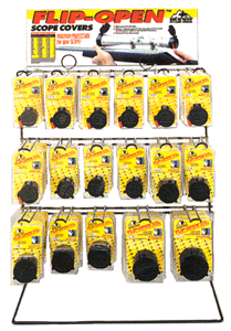 Butler Creek 50-Piece Scope Cover Display Kit Flip-Open