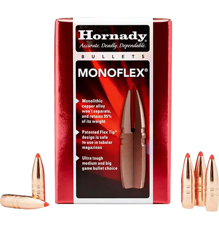 Hornady MonoFlex .458 250 gr Non-Separating Lever Action Bullet 50 Per Box