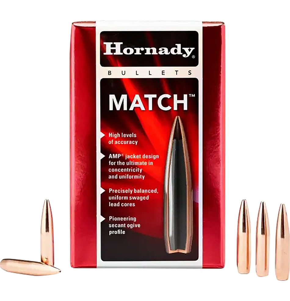 Hornady Match 270 Caliber .277 110 Grain HPBT Component Bullets 100 Per Box