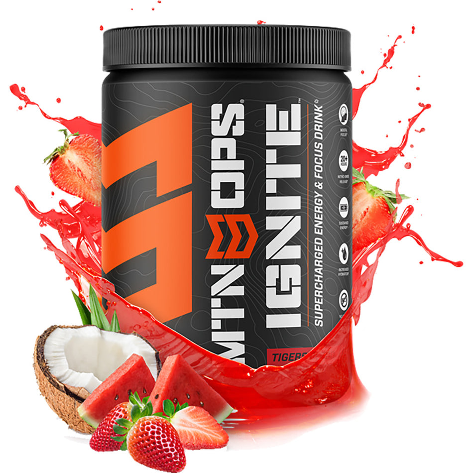 MTN OPS Ignite Tigers Blood Nootropic Energy Drink Powder