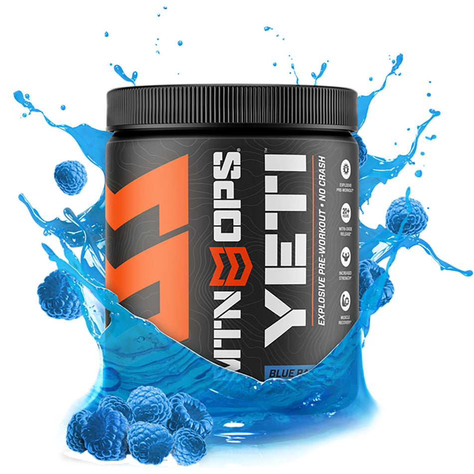MTN OPS Yeti Watermelon Preworkout Energy Powder