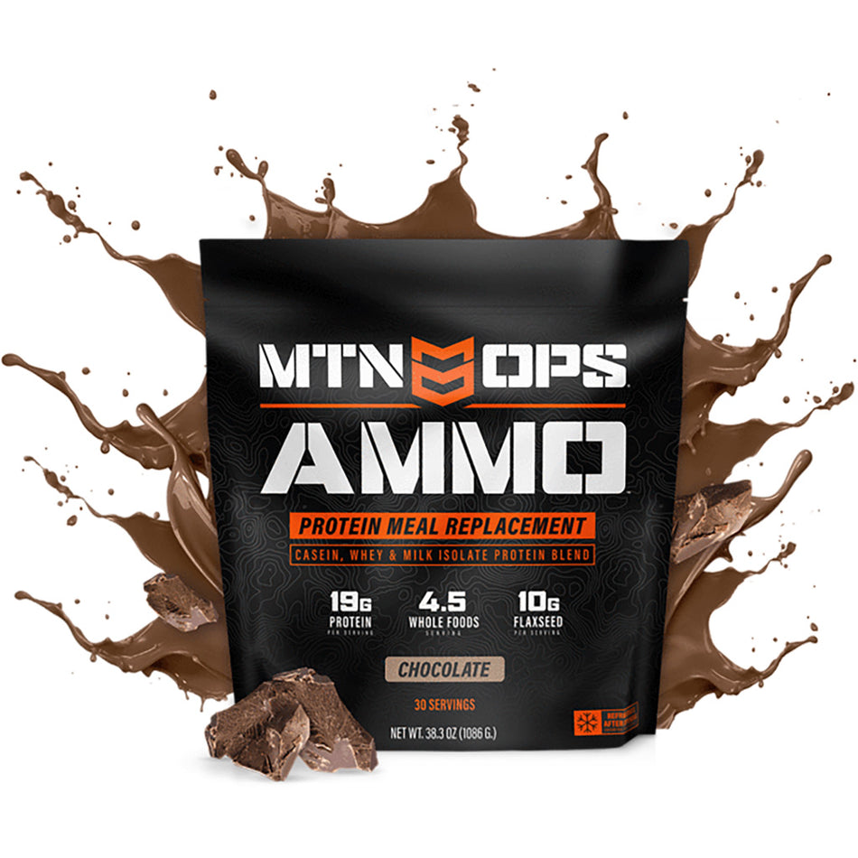 MTN OPS Ammo Chocolate Whey Protein and Meal Replacement