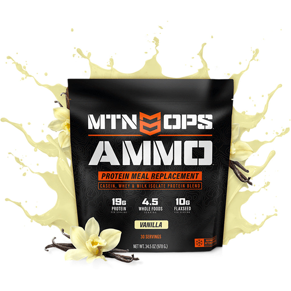 MTN OPS Ammo Vanilla Whey Protein and Meal Replacement