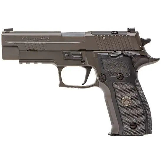 SIG SAUER P226 Legion 9mm Pistol, Legion Gray, Black G10 Grips, 3-15RD Mags, Optics Ready