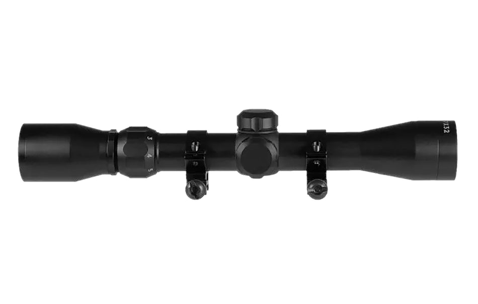 TruGlo TG-853940B Trushot Black Anodized 3-9x 40mm 1-Inch Tube Duplex Reticle Scope
