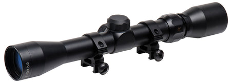 TruGlo TG-853932B Trushot Black Anodized 3-9x 32mm 1-Inch Tube Duplex Reticle Rifle Scope