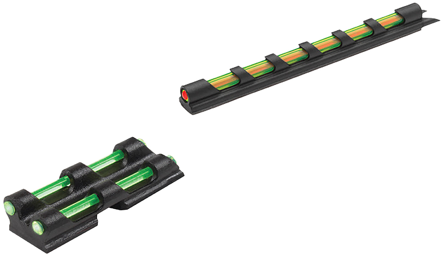 Truglo TG94D Gobble-Dot Universal Vent Rib Shotgun Green & Red Fiber Optic Front Sight