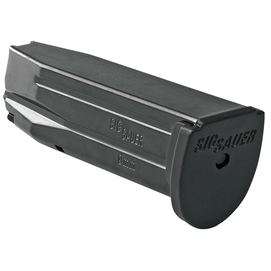 Sig Sauer, Magazine, 9MM, 17 Rounds, Fits P250/P320, Steel, Black