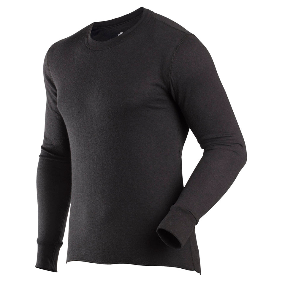 ColdPruf Basic Two-Layer Crew Black Large