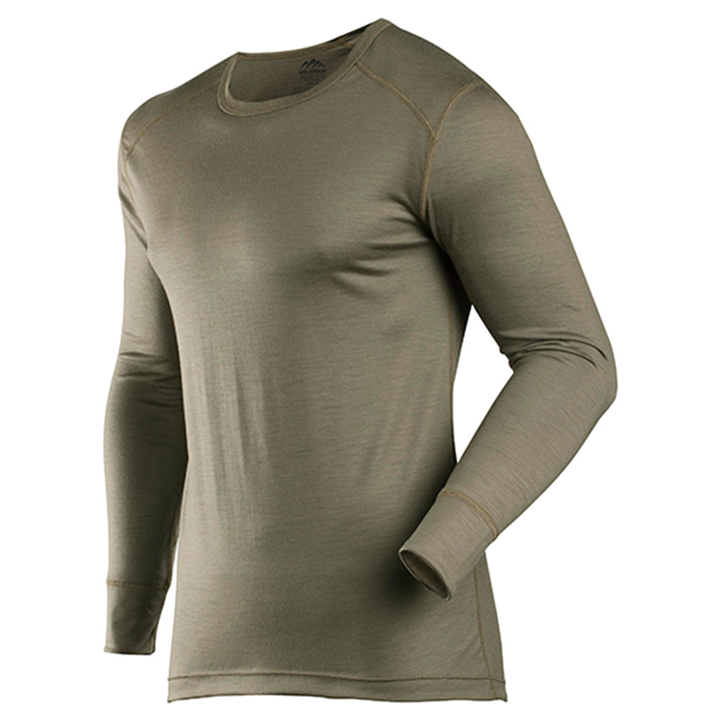 ColdPruf Classic Merino Crew Neck Base Layer Commando Large