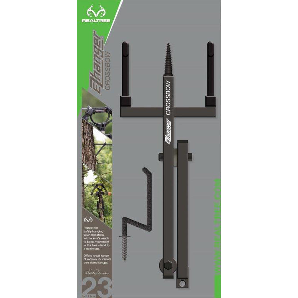 Realtree EZ Crossbow Hanger with Additional EZ Hook for Treestands