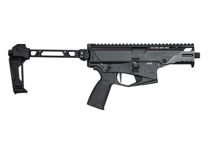 Taurus 1-RPC941-10SIB RPC 9mm Luger 10+1 4.50" Matte Black Threaded Barrel, Steel Receiver w/Picatinny Rail, M-LOK Handguard, Black S.I. Brace, Black Rubber Grip, Ambidextrous