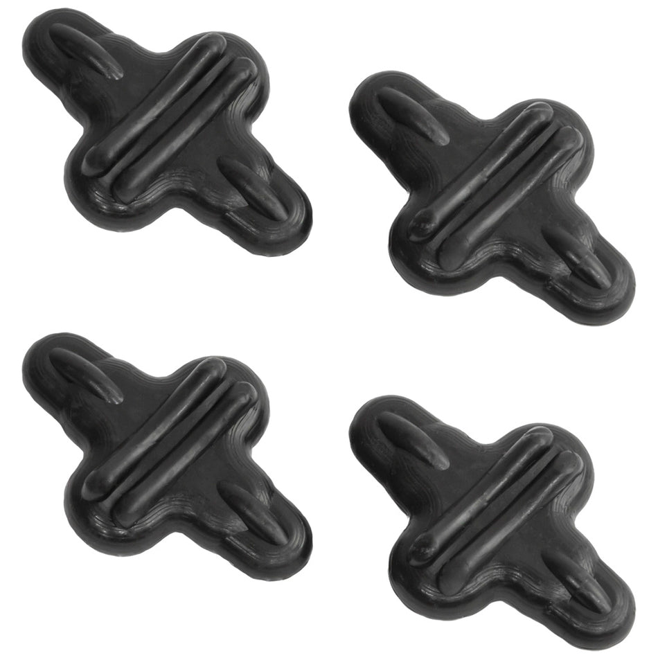 Limbsaver Super String Leech 4 Pack Black Vibration Reducer