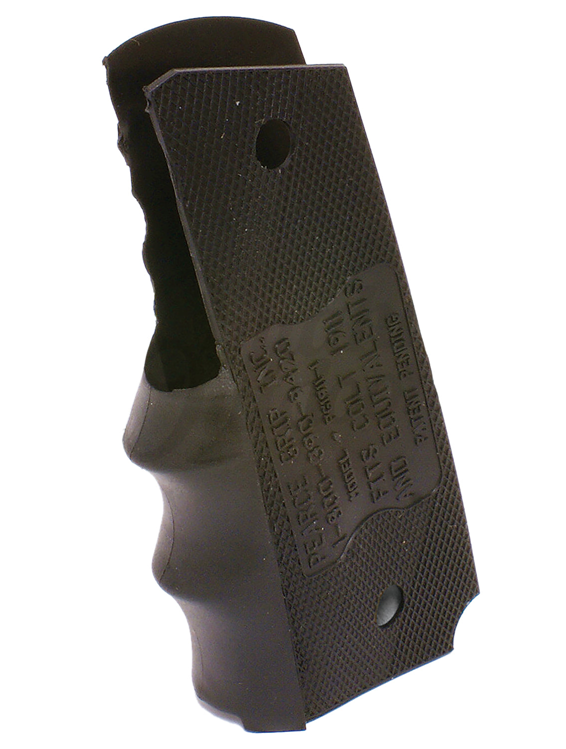 Pearce Grip PG19111 Black Rubber Finger Groove Insert 1911 Government Model