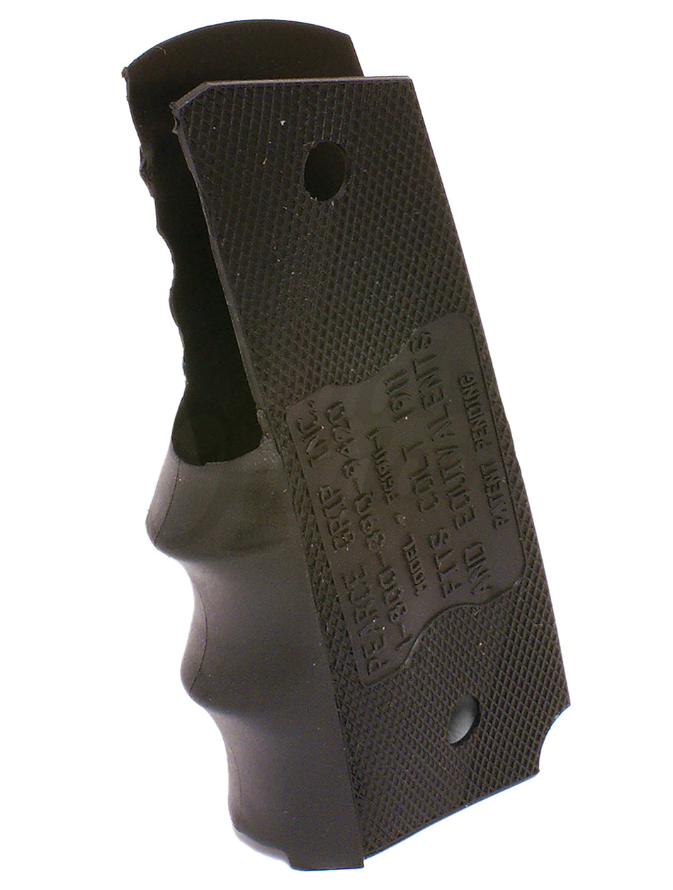 Pearce Grip PG19111 Black Rubber Finger Groove Insert 1911 Government Model