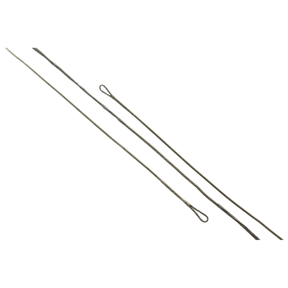 J and D B50 Teardrop Compound Bowstring Black 33 Inch 18 Strand