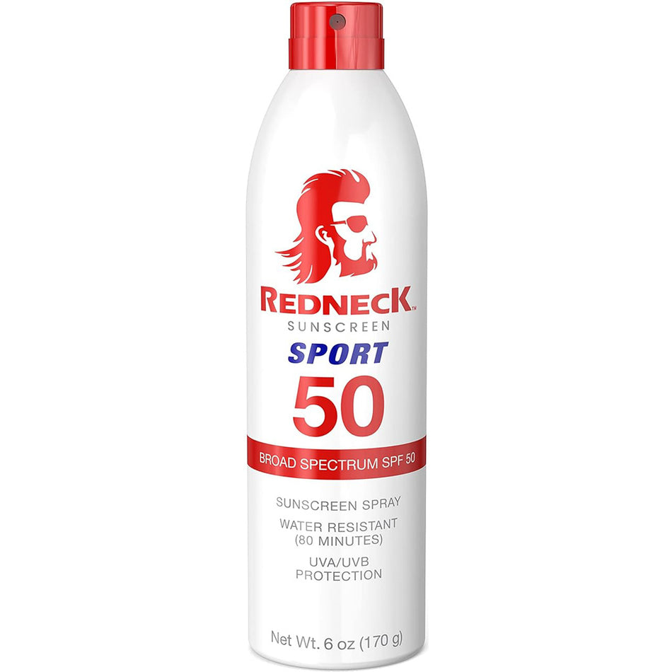 RedNeck SPF 50 Spray Sunscreen Sweat and Water Resistant