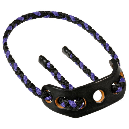 Paradox Archery Bow Sling Black/Purple Braided