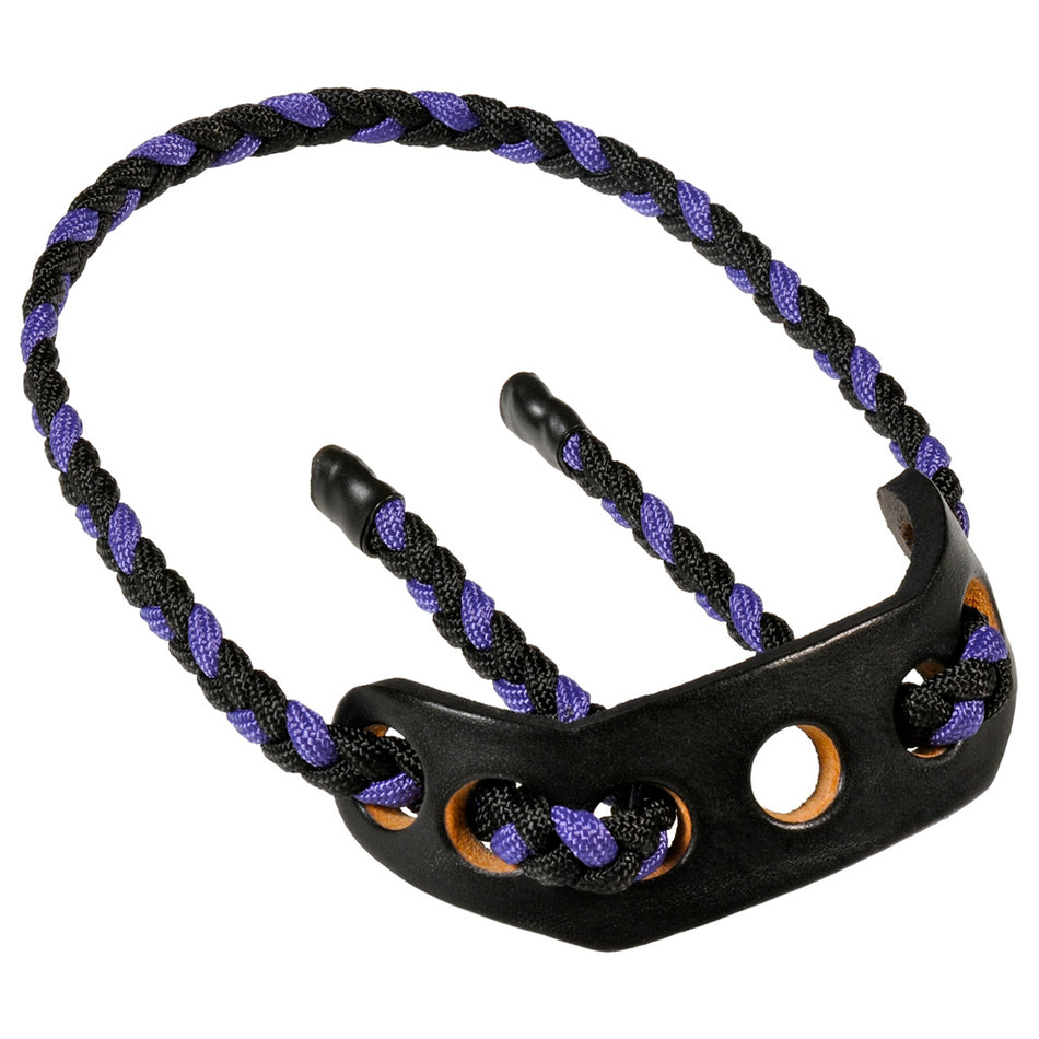 Paradox Archery Bow Sling Black/Purple Braided