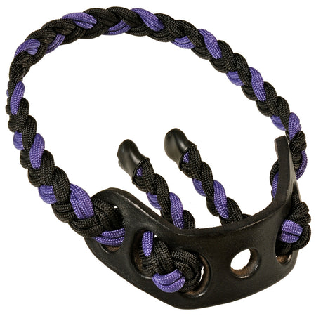 Paradox Elite Archery Bow Sling Double-Wide Braid Black/Purple