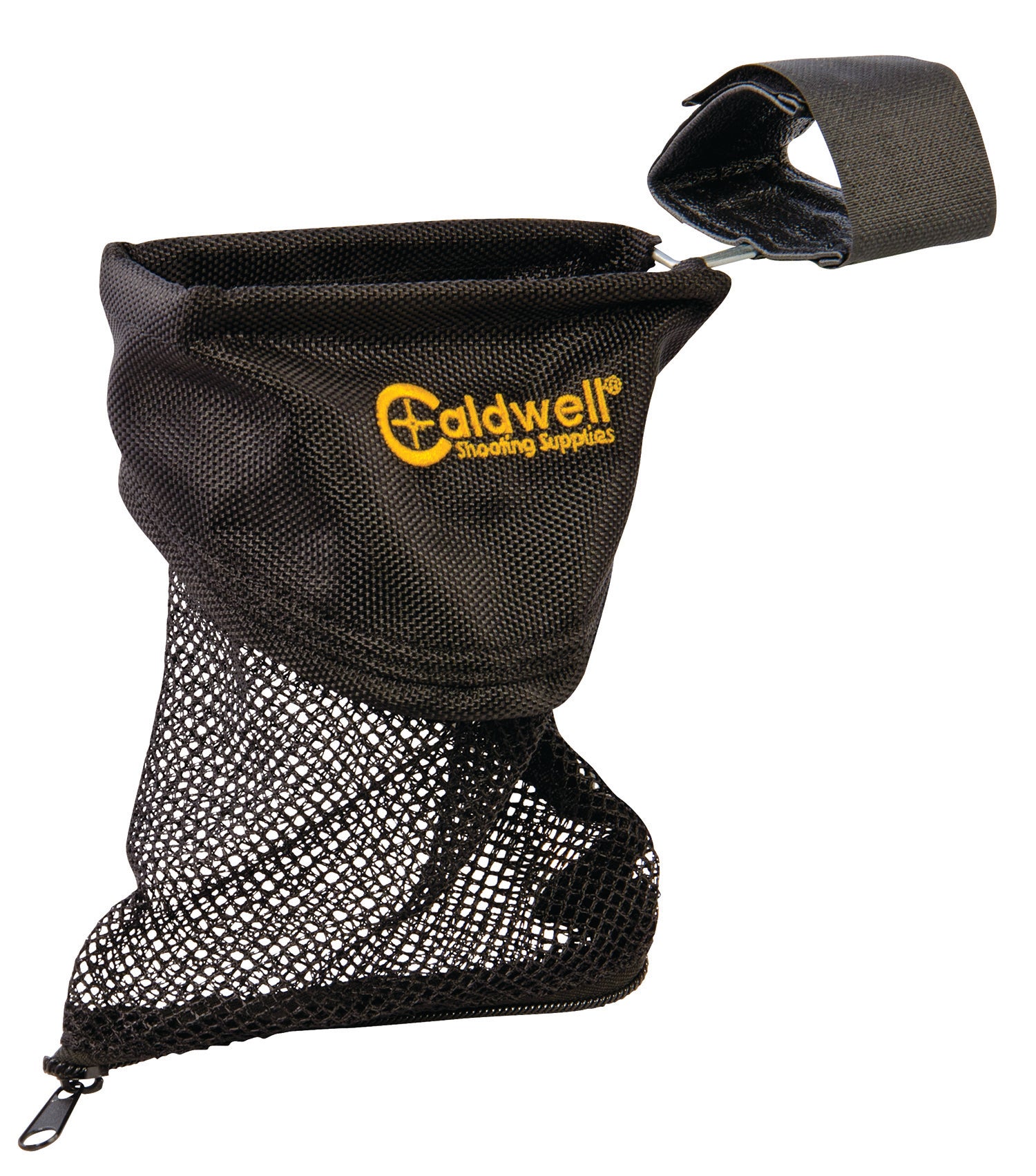 Caldwell 122231 AR-15 Wire Frame Brass Catcher Black with Loop Webbing Attachment