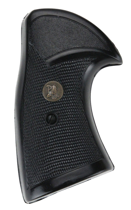 Pachmayr Presentation Checkered Rubber Grip for Smith & Wesson K/L Frame Square Butt