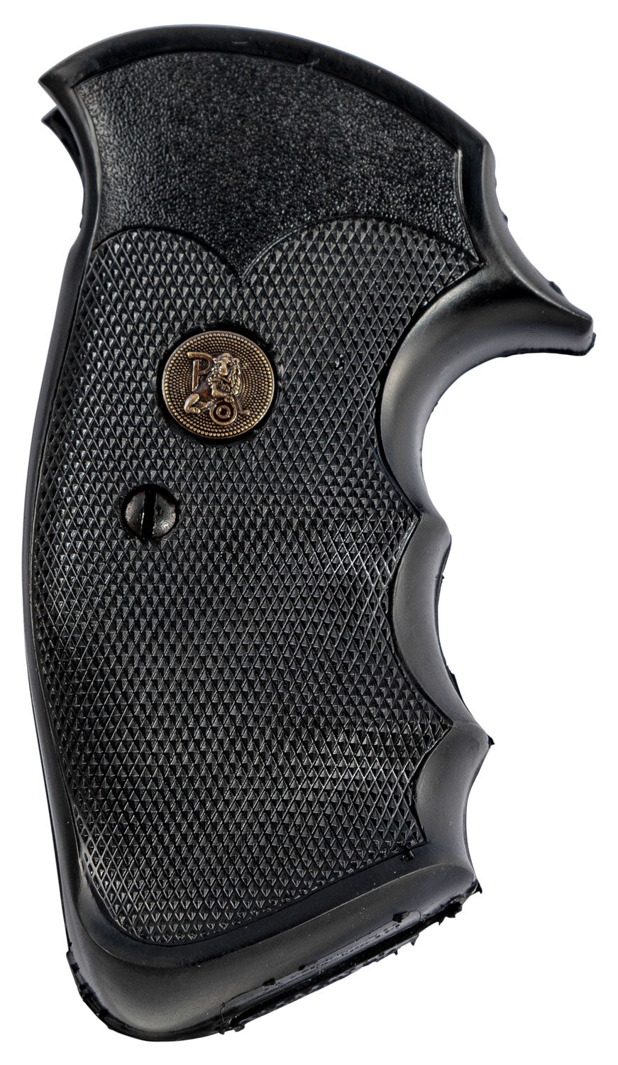Pachmayr Gripper Pro Checkered Rubber Grip Finger Grooves for S&W K/L Frame Square Butt