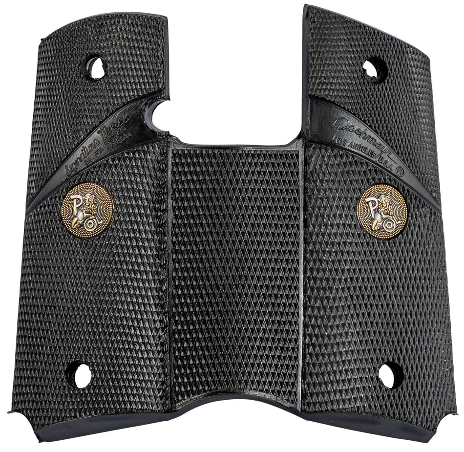 Pachmayr Signature Wraparound Checkered Rubber Grip for Colt Officer Model