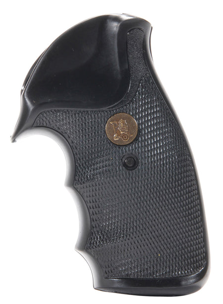 Pachmayr Gripper Checkered Rubber Grip with Finger Grooves for Charter Arms