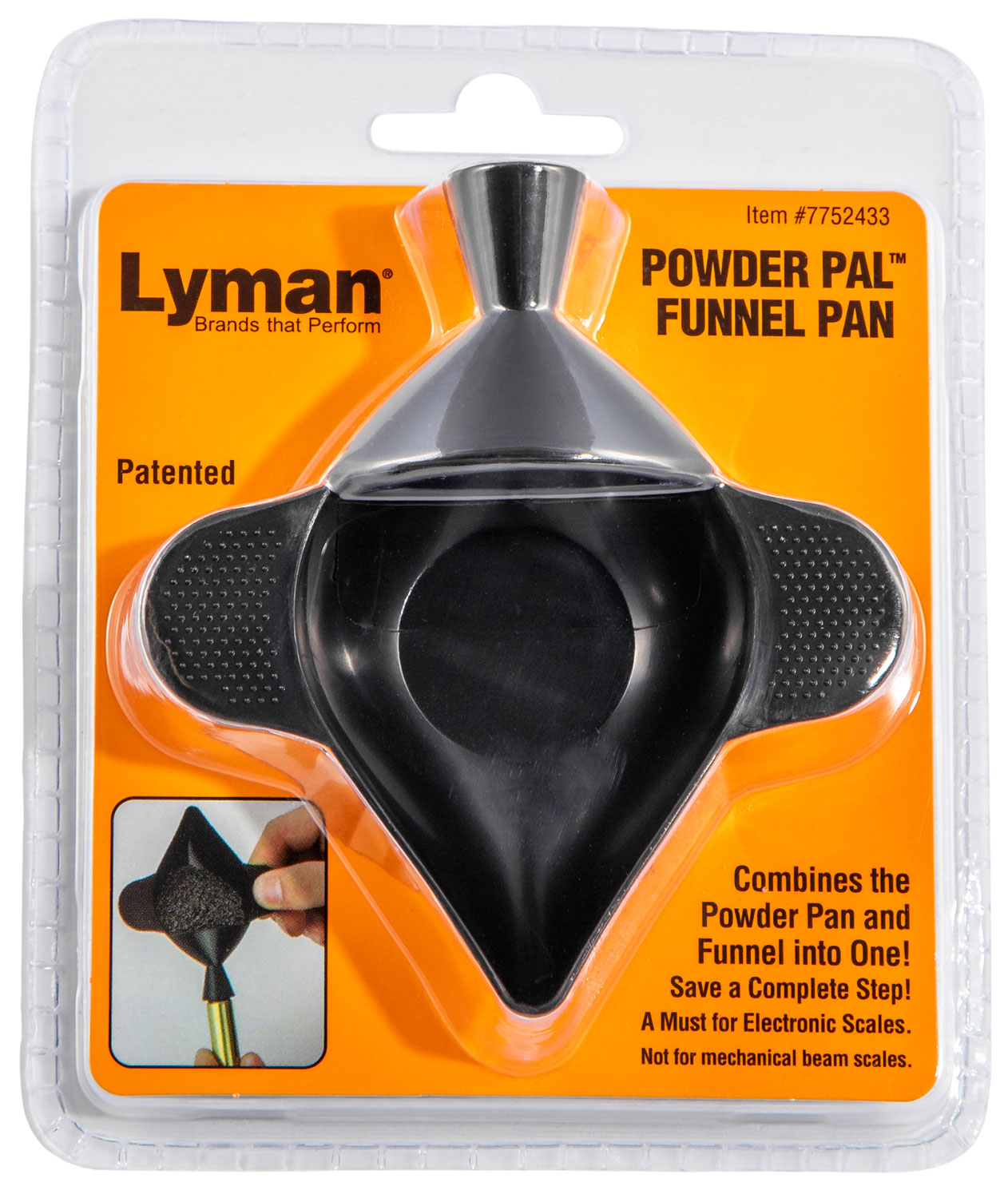 Lyman One-Piece Combination Powder Funnel Pan