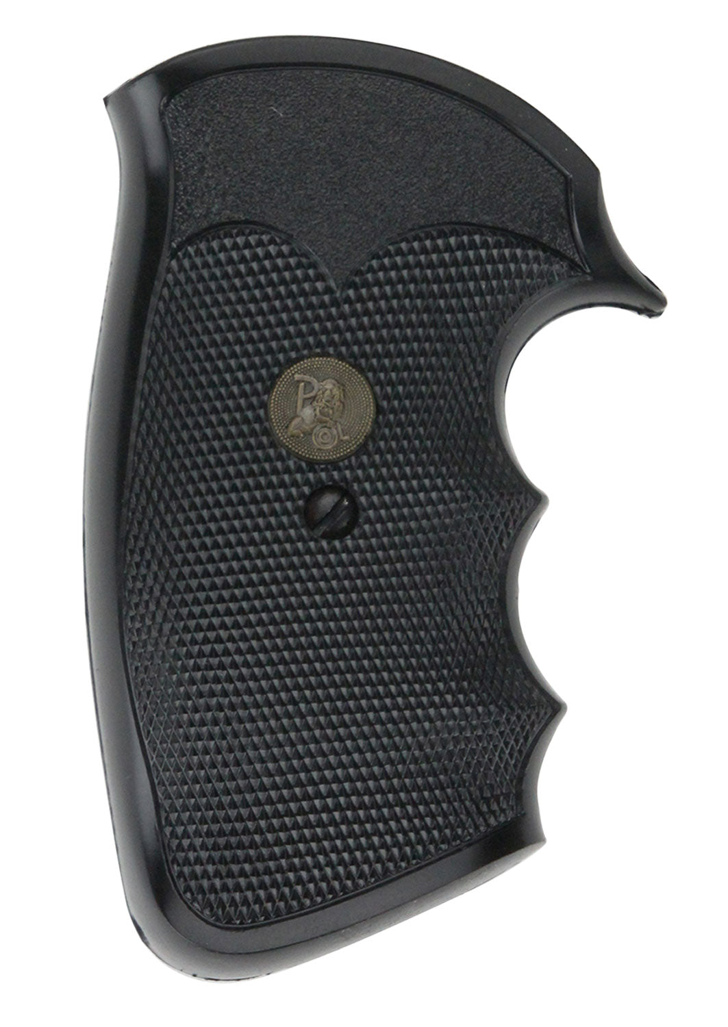Pachmayr Gripper Grip 02528 Checkered Rubber with Finger Grooves – Colt Python / Trooper