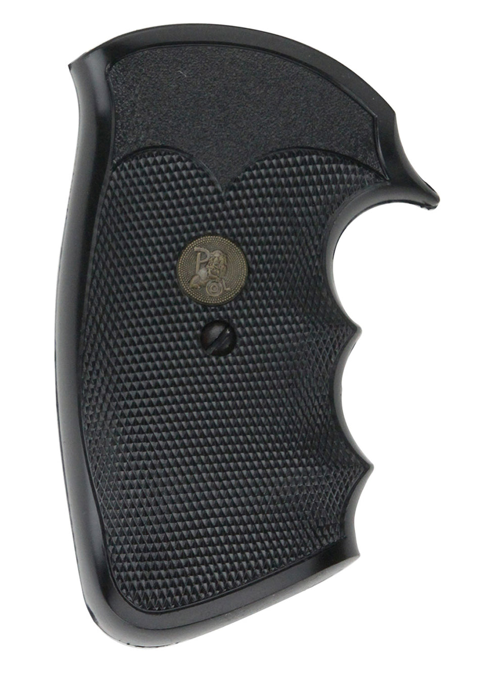 Pachmayr Gripper Grip 02528 Checkered Rubber with Finger Grooves – Colt Python / Trooper