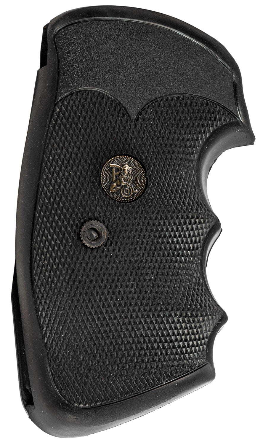 Pachmayr Gripper Professional Grip 02529 Checkered Rubber Finger Groove Design – Colt Python / Trooper