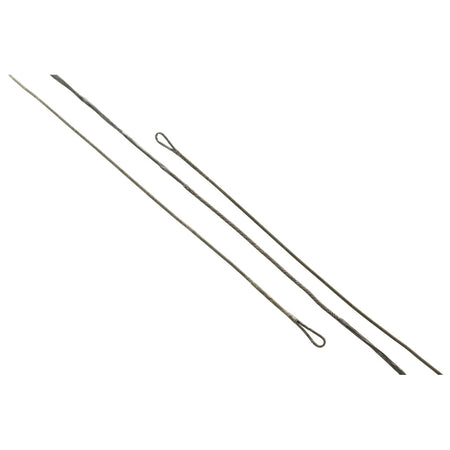 J and D B50 Teardrop Compound Bowstring Black 39 Inch 16 Strand
