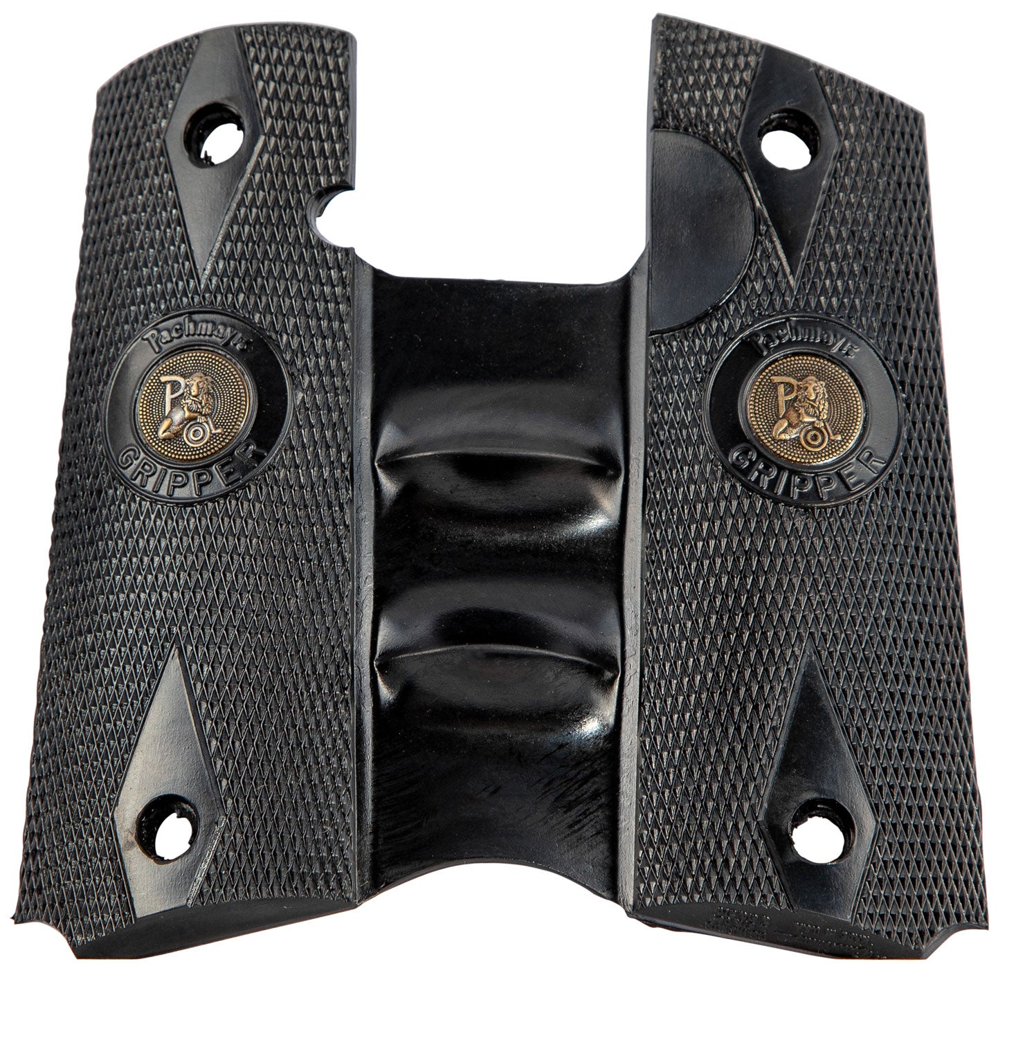 Pachmayr Signature Grip 05008 Full Wrap-Around Checkered Rubber – 1911 Government Model