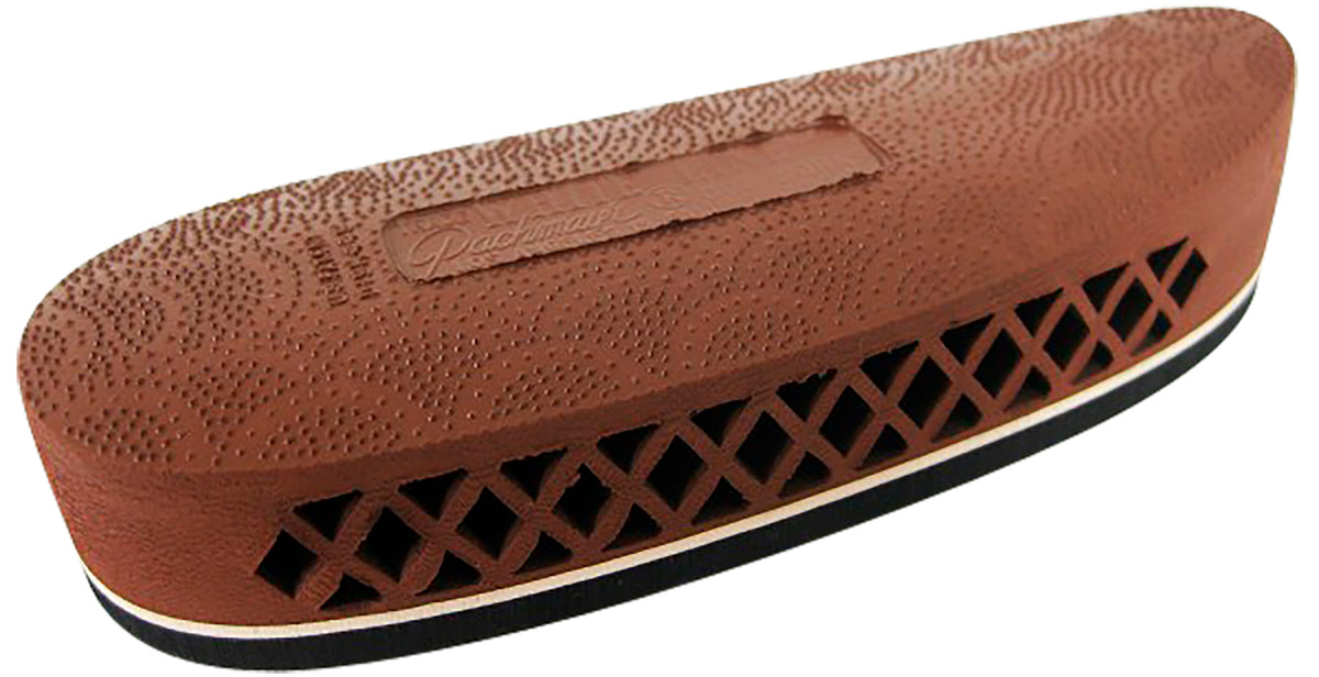Pachmayr F325 Deluxe Brown & White Line Rubber Recoil Pad, Medium, Rifle/Shotgun