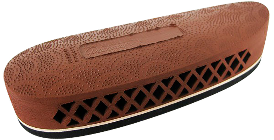 Pachmayr F325 Deluxe Brown & White Line Rubber Recoil Pad, Medium, Rifle/Shotgun