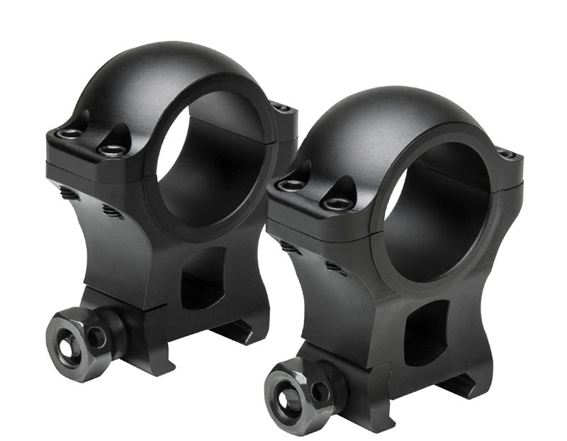 NcSTAR VISM 30mm Hunter Scope Rings - 1.3" Height, Black