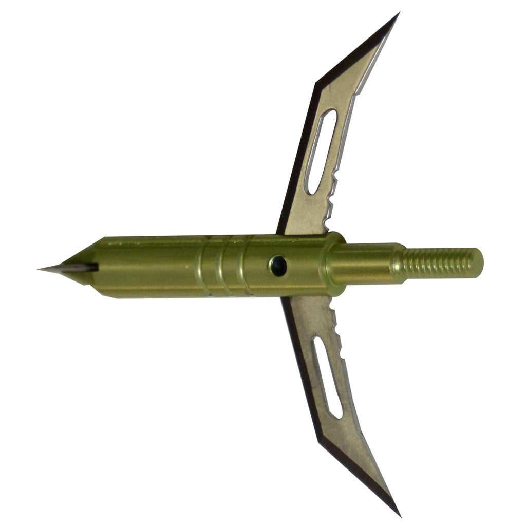 Xecutioner Green Expandable Broadhead 100 Grain 4pk