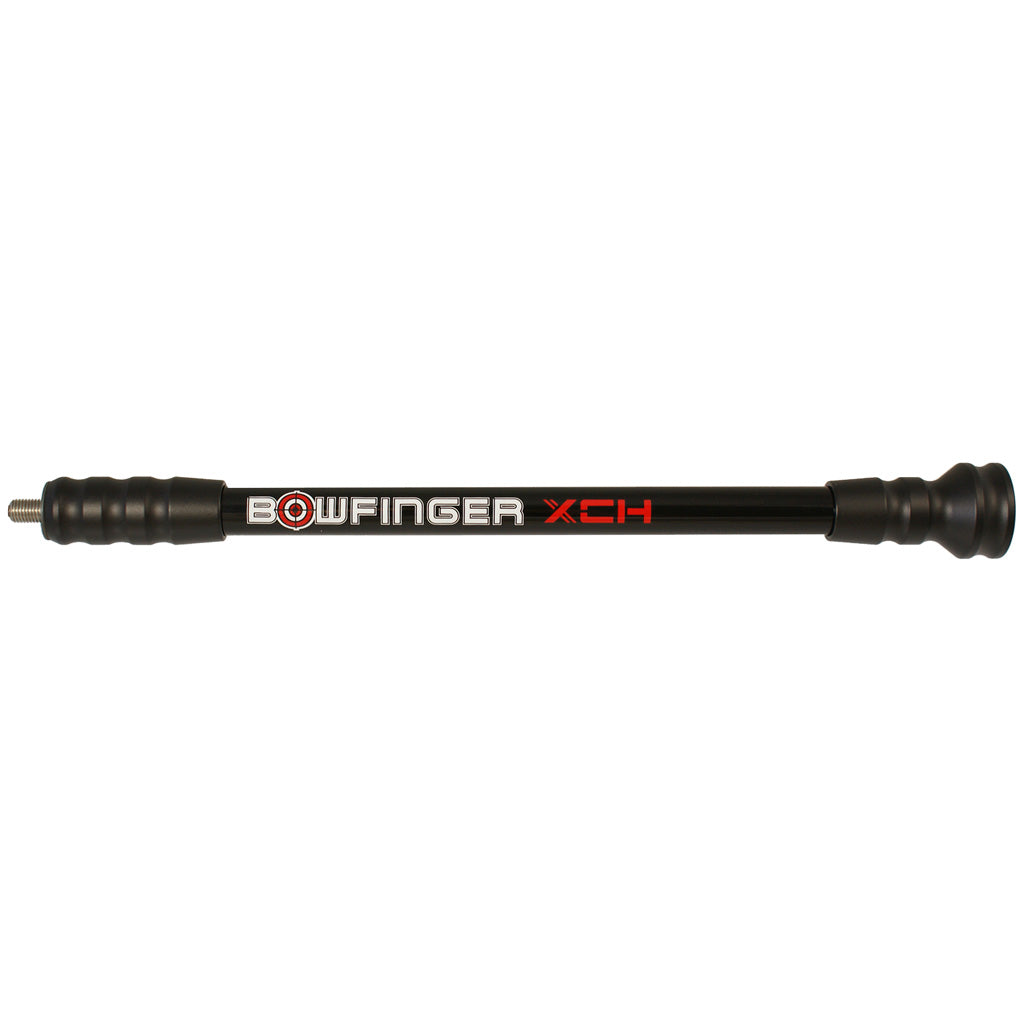 Bowfinger Target XCH Stabilizer 12 Inch Black Low Wind Drag