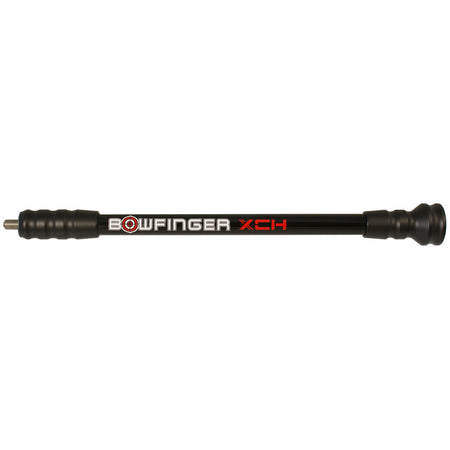 Bowfinger Target XCH Stabilizer 12 Inch Black Low Wind Drag