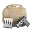 Smith & Wesson M&P380 Shield EZ M2.0 .380 Auto Handgun Bundle - 8+1 Capacity, 3.68" Barrel, Black, Includes Case (5 Magazines)
