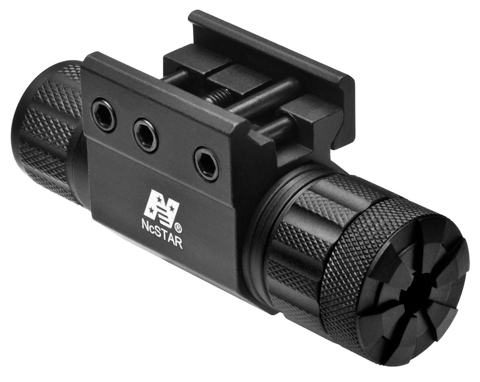 NcStar Compact Green Laser Sight with Weaver/Picatinny Rail Mount Black Anodized