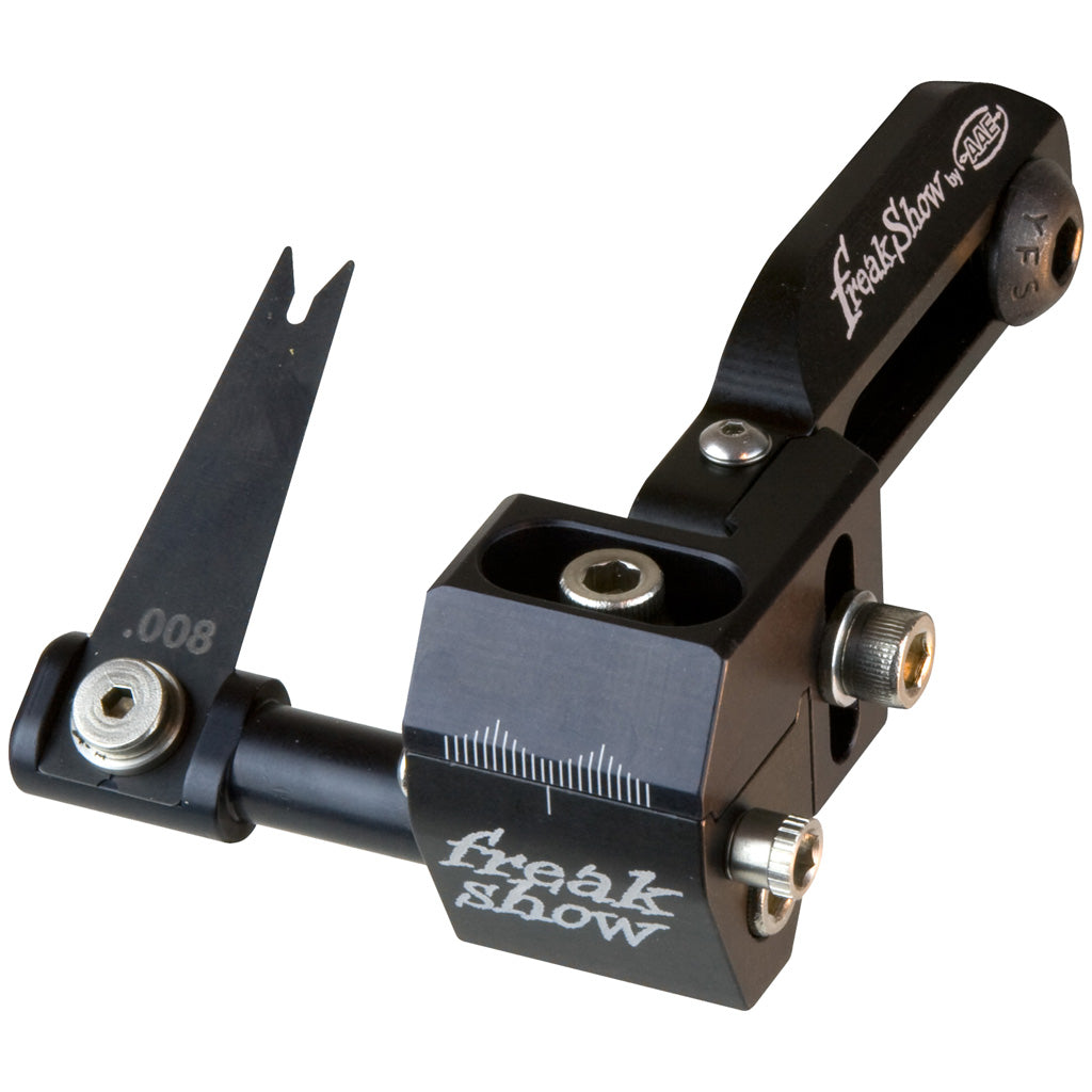 AAE Freakshow Standard Mount Blade Rest Black Right Hand
