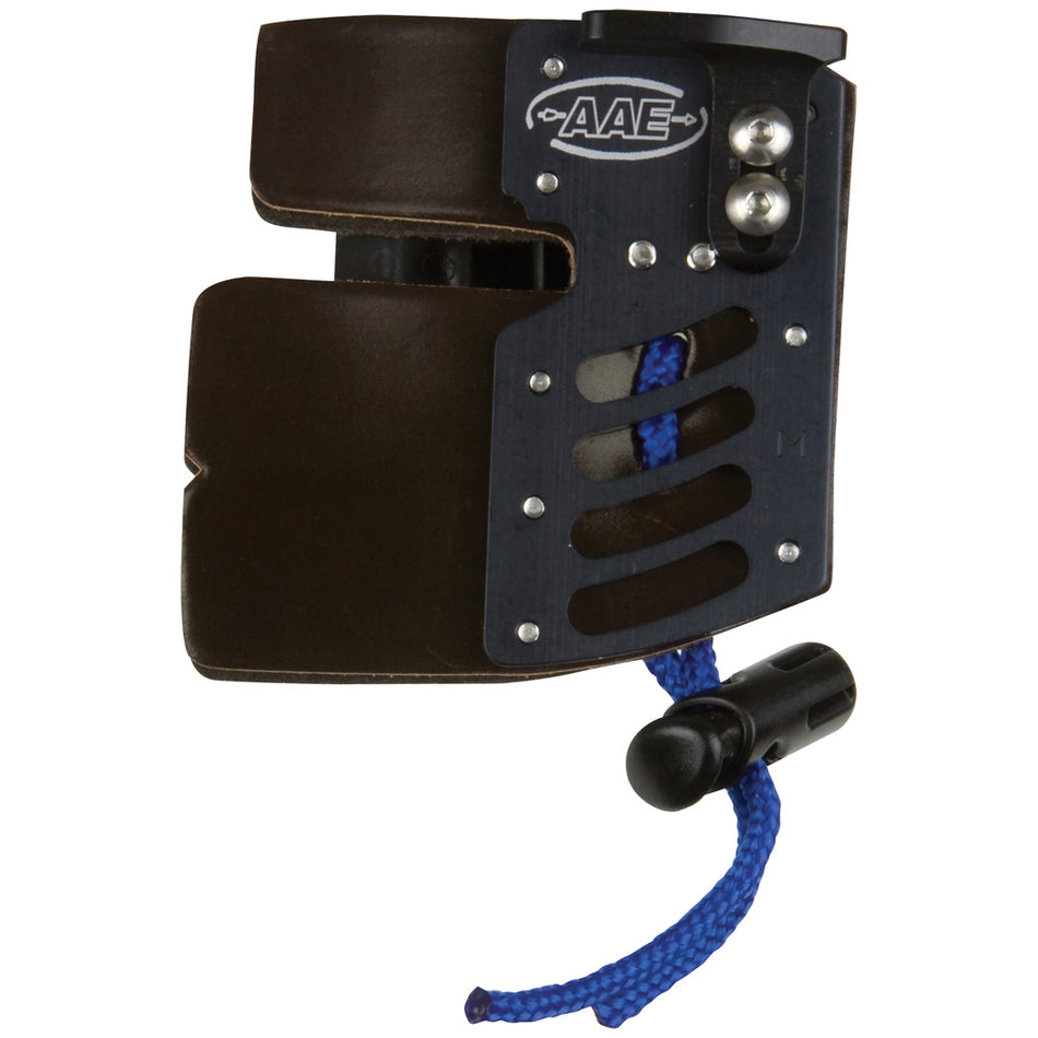 AAE Elite Finger Tab Medium RH Cordovan Archery