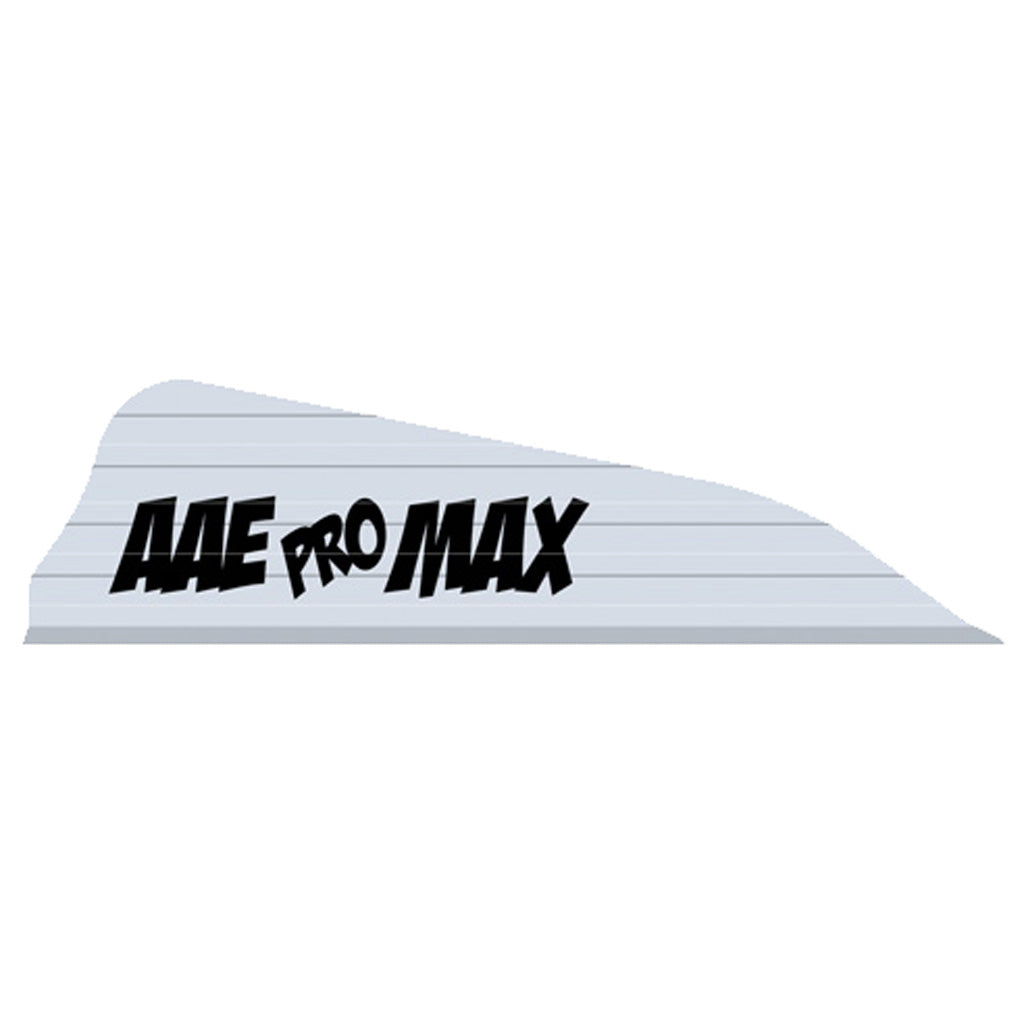 AAE Pro Max Arrow Vanes 1.7" White 100 pk.