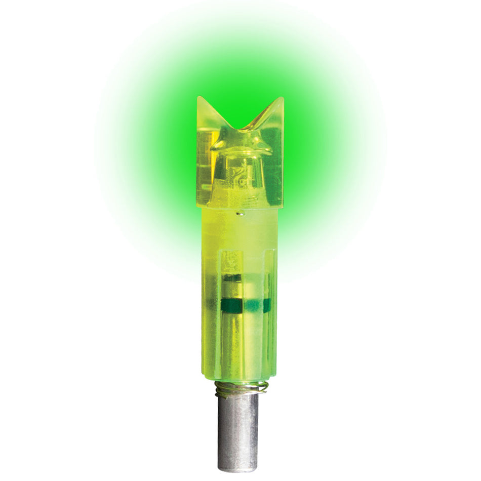 Lumenok Green Lighted Crossbow Nocks for Gold Tip Laser IV/Nitro 3 pk.